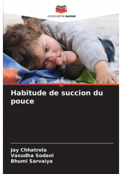 Habitude de succion du pouce