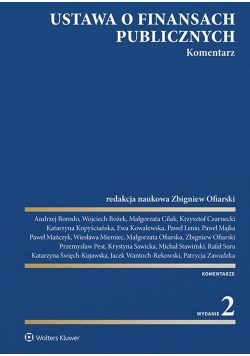 Ustawa o finansach publicznych Komentarz