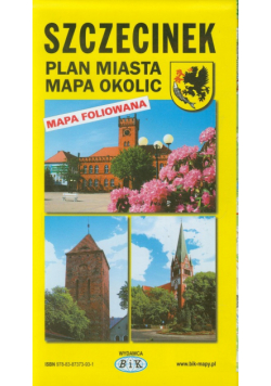 Szczecinek plan miasta mapa okolic