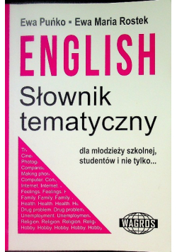 English Słownik tematyczny