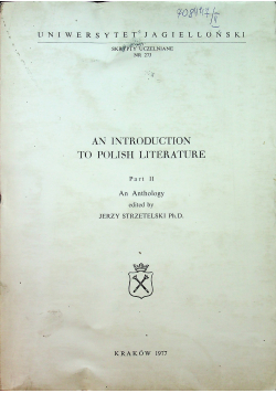 An introduction to polish literature part 2