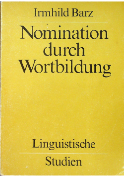 Nomination durch Wortbildung