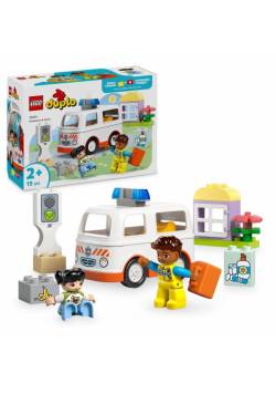 LEGO(R) DUPLO 10447 (4szt) Karetka z kierowcą