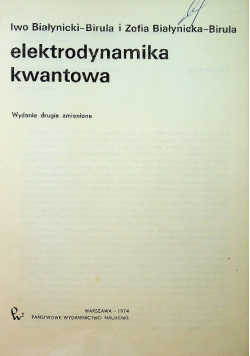 Elektrodynamika kwantowa