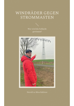 Windräder gegen Strommasten