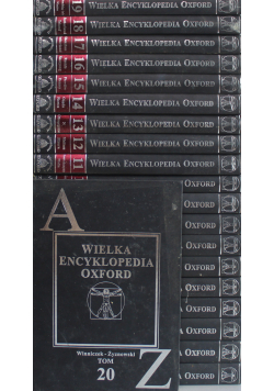 Wielka Encyklopedia Oxford 20 tomów