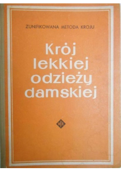 Krój lekkiej odzieży damskiej