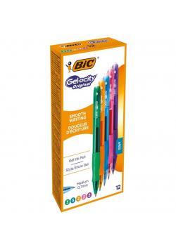 Długopis żelowy Gel-ocity mix fun (12szt) BIC