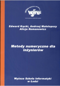 Metody numeryczne dla inżynierów