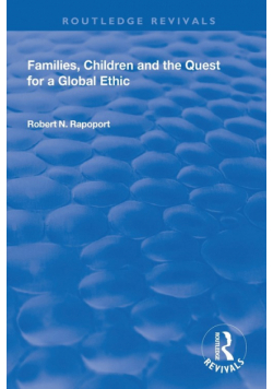 Families, Children and the Quest for a Global Ethic