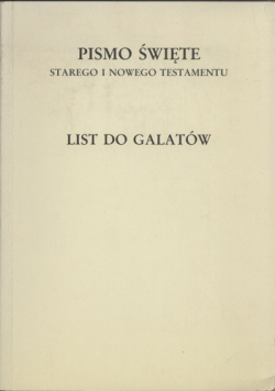 List do Galatów