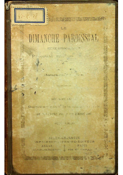Le Dimanche Paroissial 1897 r.