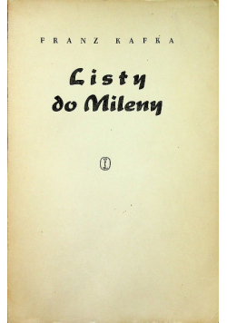 Listy do Mileny