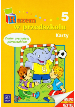 Razem w przedszkolu 5 Karty pracy