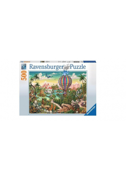 Puzzle 500 Podróż balonem