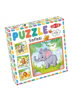 Moje pierwsze puzzle: Safari 4x6el.