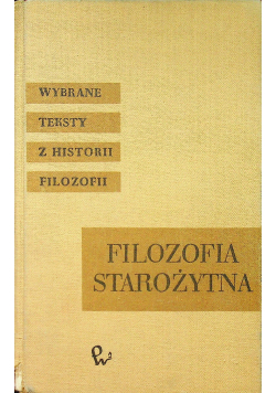 Filozofia starozytna