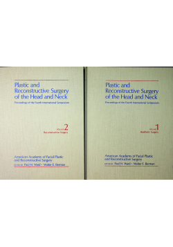 Plastic and Reconstructive Surgery of the Head and Neck volume 1 and 2