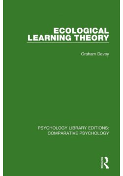 Ecological Learning Theory