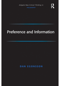 Preference and Information