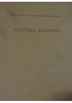 Statyka budowli