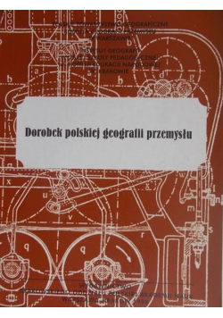 Dorobek polskiej geografii przemysłu