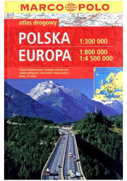 Polska Europa  Atlas drogowy