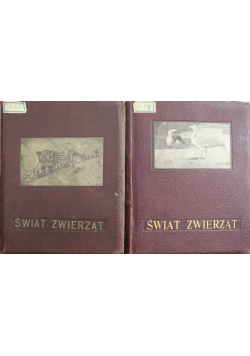 Świat zwierząt 2 tomy