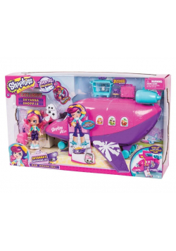 Shopkins S8 Samolot zestaw