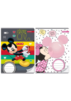 Zeszyt A5/16K kratka Minnie&Mickey (20szt)
