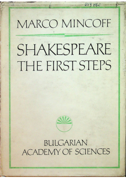 Shakespeare the First Steps