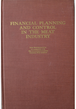 Financial planning and control in the meat industry