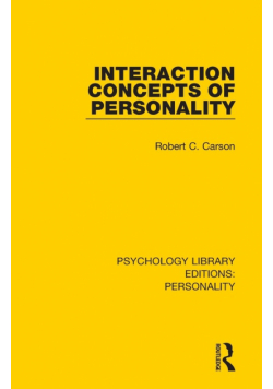 Interaction Concepts of Personality