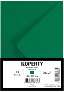 Koperty B6 buletka 10szt