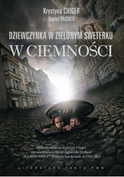 Dziewczynka w zielonym sweterku W ciemności