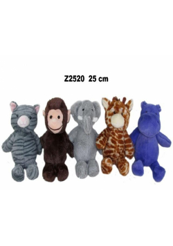 Zwierzęta 25cm MIX