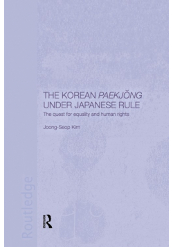 The Korean Paekjong Under Japanese Rule