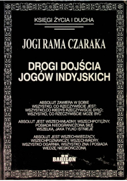 Drogi dojścia jogów indyjskich