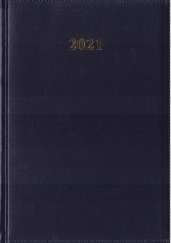 Kalendarz 2021 Tygodniowy B5 Divas Granatowy