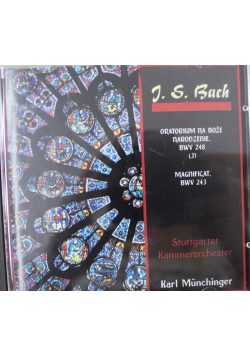 Bach Oratorium na Boże Narodzenie BWV 248 3 płyta CD