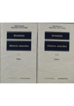 Historia naturalna 2 tomy