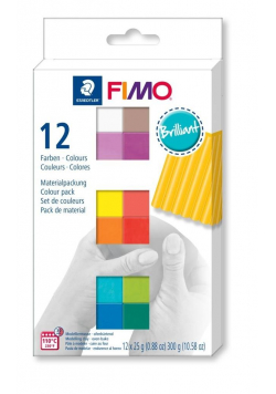 Fimo Soft 12x25g kolory Basic