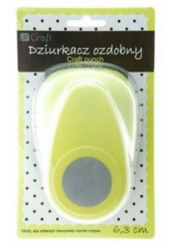 Dziurkacz ozdobny 3,7cm koło