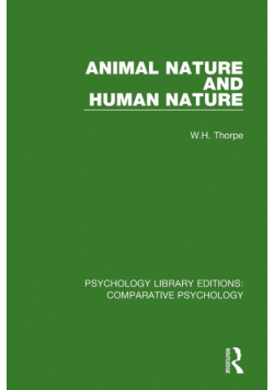 Animal Nature and Human Nature