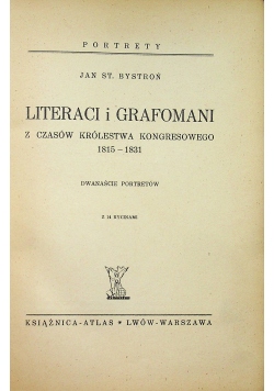 Literaci i grafomani 1938 r.