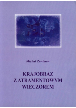 Krajobraz z atramentowym wieczorem