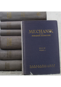 Mechanik poradnik techniczny 7 książek