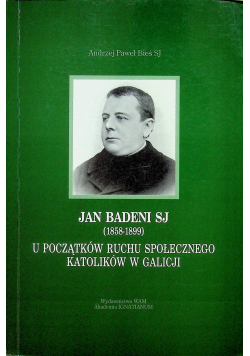 Jan Badeni SJ 1858 1899