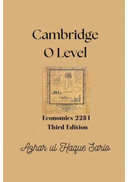 Cambridge O Level Economics 2281
