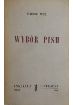Weil Wybór Pism
